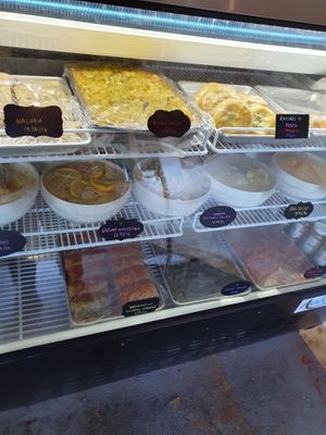Daily selection at Ben & Esther's Vegan Jewish Deli in Portland