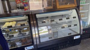 Cold cases  at Ben & Esther's Vegan Jewish Deli in Portland