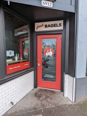  at Ben & Esther's Vegan Jewish Deli in Portland