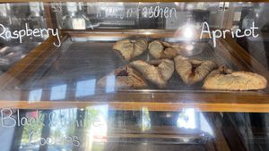   at Ben & Esther's Vegan Jewish Deli in Portland