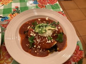 Spicy enpanadas at El Mirasol in Niigata