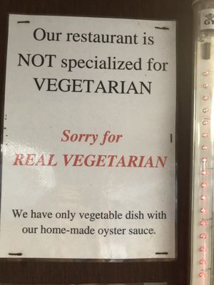 Didn’t bother asking about vegan options (another sign on the door said choose want you want before going in). Didn’t give me the vegan friendly vibe! at Jackey Jackey Herbs and Spices in Cooktown