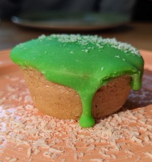 Not So Pink Cake at Bagels & Beans in Leiden