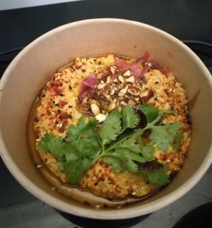 Carrot Hummus at Servus Habibi in Munich