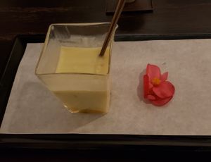 Coconut milk tapioca dessert at Qīng Táng 清棠 in Kunming