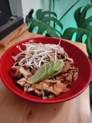 Pad Thai at Japa Vegana in Sao Paulo