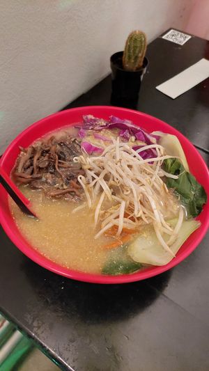 Missô lámen #Veganuary at Japa Vegana in Sao Paulo