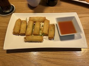 Sides: autumn rolls  at Zamui in Baden Baden