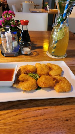 Vegane Shrimp at Zamui in Baden Baden