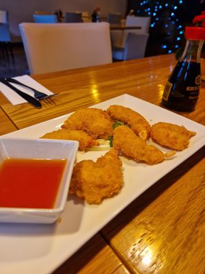 Vegane Garnelen at Zamui in Baden Baden