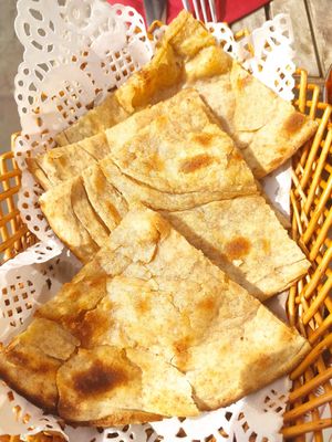 24. Lachha parantha at Hullabaloo - Greenwich in South East London