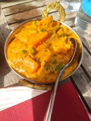 6. Vegetable Tikka masala at Hullabaloo - Greenwich in South East London