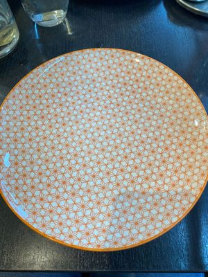 Pretty plate at Hullabaloo - Greenwich in South East London