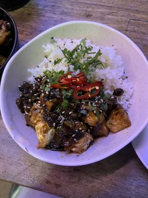 Mapo tofu   at Seven Lucky Gods in Bristol