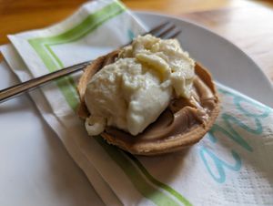 Hazelnut cup at Prasad in Szczecin