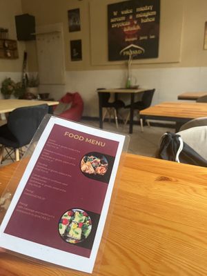 Menü Karte (nicht ganz aktuell)   at Prasad in Szczecin