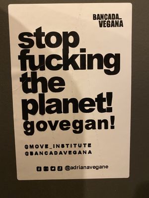 Não Fala Inglês!  at It's Vegan in Sao Paulo