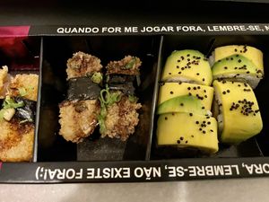 More yum at Sôshi Vegan in Rio De Janeiro
