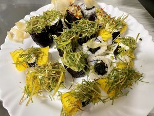 Variety at Sôshi Vegan in Rio De Janeiro