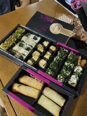 Menu gourmet prime at Sôshi Vegan in Rio De Janeiro