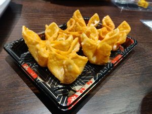 Vegan crab cakes!! at V Revolution in Englewood