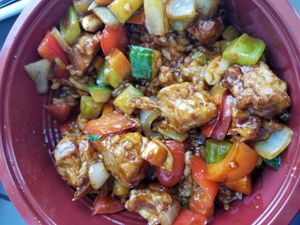 Kung Pao Chicken at V Revolution in Englewood
