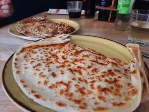 Creps salados at La Crepería Les Îles in Tenerife