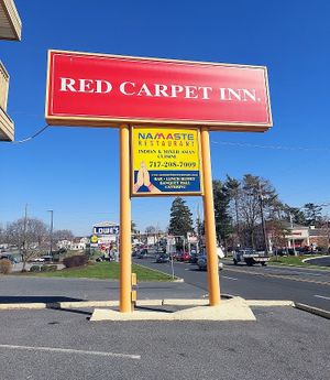 Namaste is a hotel restaurant in this motel at Namaste Restaurant in Lancaster