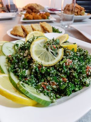 Petersilien- Bulgur Salat at Shahba Rose in Chemnitz