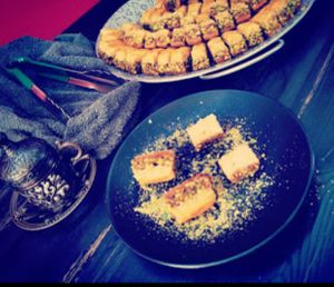 Baklava  at Shahba Rose in Chemnitz