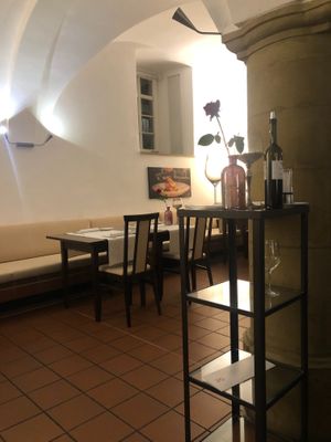 restaurant  at Fuggerei in Schwaebisch Gmuend