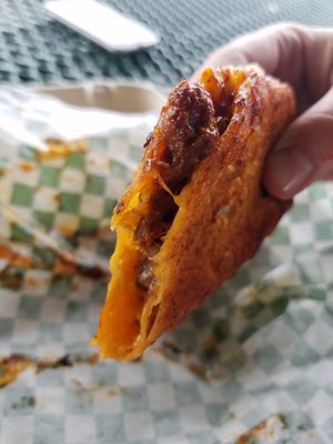 Bomb Tacos Birria Style at Bougie Vegan in Belton