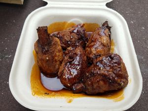 Kobi Z Wings at Bougie Vegan in Belton