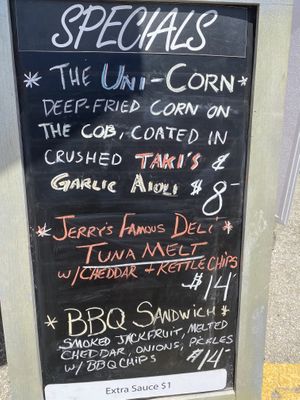 Specials! at Bougie Vegan in Belton