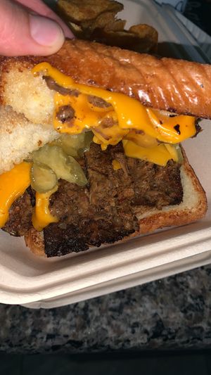 “Meatloaf” sandwich!! #Veganuary at Bougie Vegan in Belton