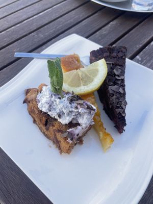 Vegan cake ‚carpaccio'  at Junker's Café-Rösterei in Freising