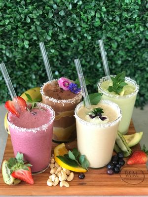 Smoothies at Heal Cafe in Eastern Cape
