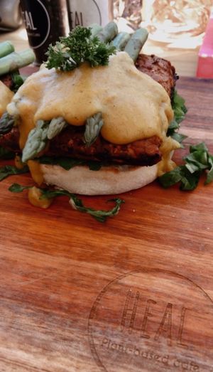 Smoked Tempeh  at Heal Cafe in Eastern Cape