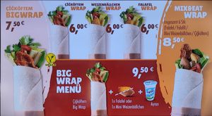 Menu - all vegan at Cigköftem - Willy-Brandt-Platz in Mannheim