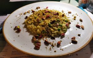 Avocado & Coconut Risotto at Ousia Soulful Kitchen in Limassol