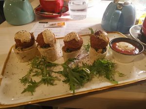 Falafel Starter at Ousia Soulful Kitchen in Limassol