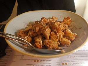 Crispy Cauliflower Florets 🤤 at Ousia Soulful Kitchen in Limassol