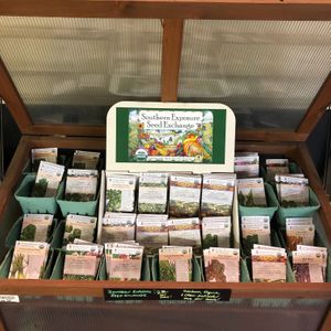 Open-pollinated heirloom seeds! at The Nurserie Farm and Garden Market in Little Rock