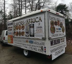 van at Flavors of Africa in Lilburn
