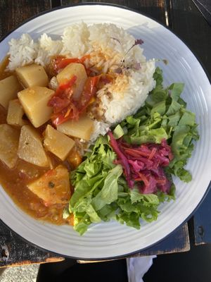 Curry at Cactú in Arecibo