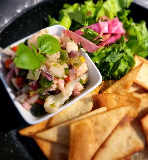 Ceviche Colliflor at Cactú in Arecibo