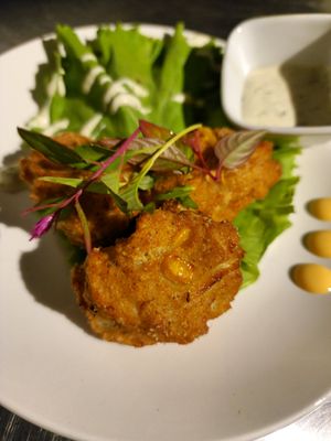 Corn nugget coliflor 🥦 at Cactú in Arecibo