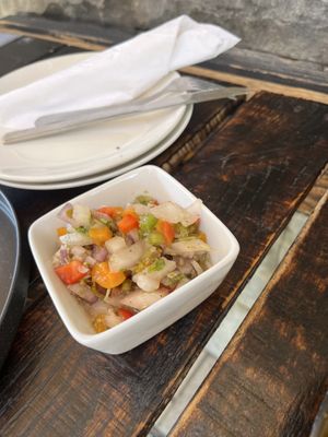 Pico on the side   at Cactú in Arecibo