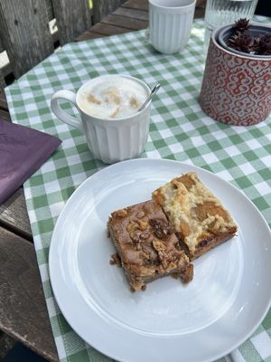 Vegan afternoon cake   at Bio-Berghotel Ifenblick in Balderschwang
