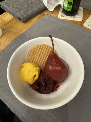 Vegan dessert   at Bio-Berghotel Ifenblick in Balderschwang